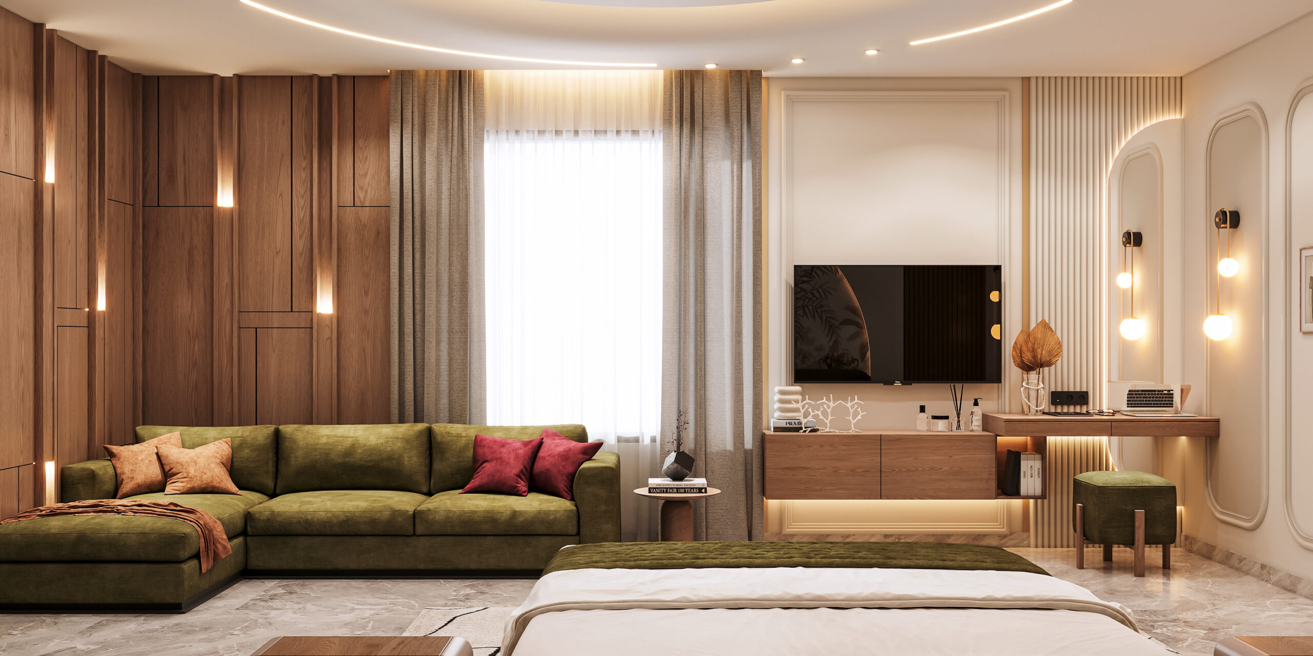 Modern TV Wall